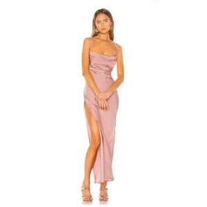 Michael Costello REVOLVE Braxton Backless Maxi Dress